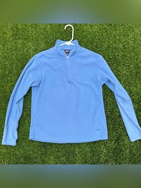 Patagonia Blue Capilene Quarter-Zip Fleece 💙